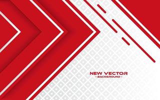 diseño de fondo abstracto moderno blanco rojo vector