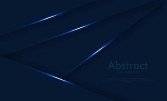 Abstract blue light line shadow overlap on black design modern futuristic technology background vector illustration.