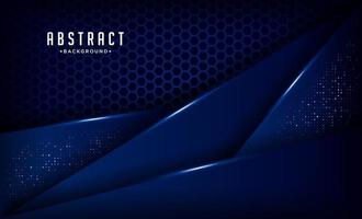 Luxurious premium dark blue abstract background with blue light lines and texture. Premium Vector. vector