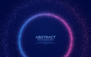Dynamic abstract liquid flow particles background. Shining abstract particle flow background. Futuristic background with dots combination. vector