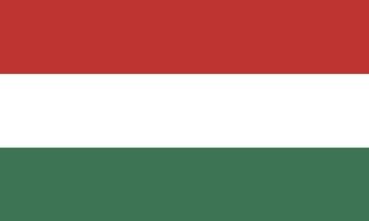 National flag of Hungary vector