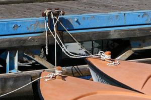 Sea berth for boats and yachts photo