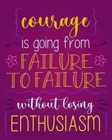 Motivational phrase lettering. Perfect for print or web.Print vector