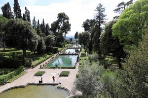 May 9, 2022 . Villa d'Este in Tivoli. Italy. photo