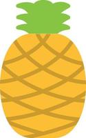 Pineapple Flat Icon vector