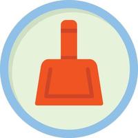 Dustpan  Flat Icon vector