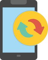 Reply  Flat Icon vector