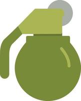 Grenade  Flat Icon vector