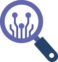 Magnifying Glass Vector Flat Icon