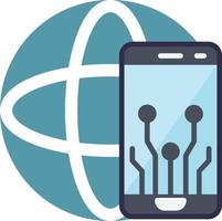 Globalization Vector Flat Icon