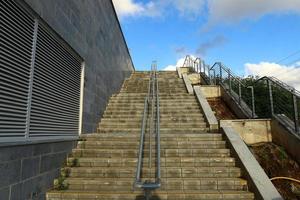 Staircase for going up and down. photo