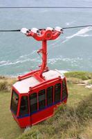 August 17, 2019 . Ropeway at Rosh HaNikra in northern Israel. photo