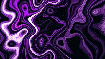 vídeo de desenho de arte fluida, textura acrílica abstrata com ondas coloridas. cenário de mistura de tinta líquida com respingo e redemoinho. movimento de fundo detalhado com cores transbordando azul, rosa e turquesa. video