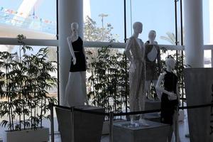 Tel Aviv Israel March 15, 2020. A mannequin is on display in a large store. photo