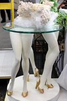 Tel Aviv Israel March 15, 2020. A mannequin is on display in a large store. photo