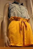 Tel Aviv Israel March 15, 2020. A mannequin is on display in a large store. photo