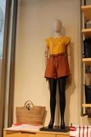Tel Aviv Israel March 15, 2020. A mannequin is on display in a large store. photo
