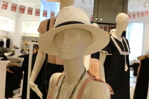 Tel Aviv Israel March 15, 2020. A mannequin is on display in a large store. photo