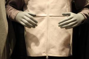 Tel Aviv Israel March 15, 2020. A mannequin is on display in a large store. photo