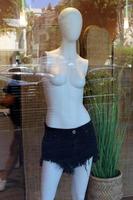 Tel Aviv Israel March 15, 2020. A mannequin is on display in a large store. photo