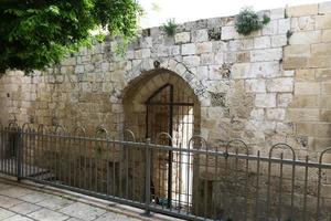 Fencing in a city park on the Mediterranean coast photo