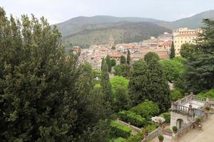 May 9, 2022 . Villa d'Este in Tivoli. Italy. photo