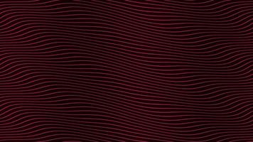 Pink parallel wave lines slow flowing animation on black background. Dynamic motion footage backdrop design. Evokes positive, calmness, appeasement emotions and sentiments.