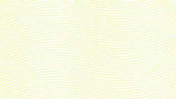 Yellow parallel wave lines slow flowing animation on isolated white background. Dynamic motion footage backdrop design. Evokes positive, calmness, appeasement emotions and sentiments. video
