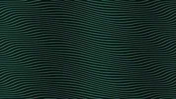 Green parallel wave lines slow flowing animation on isolated white background. Dynamic motion footage backdrop design. Evokes positive, calmness, appeasement emotions and sentiments. video