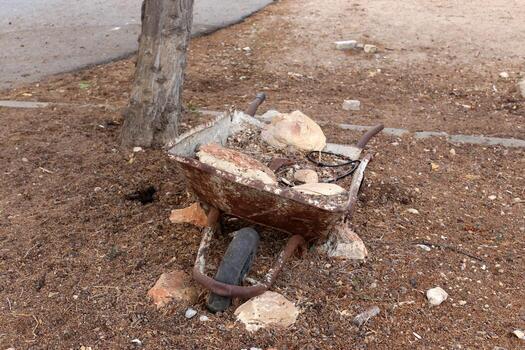 Spike is used for transportation of goods, used in various mechanisms and tools. photo