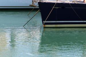 Sea berth for boats and yachts photo