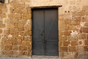 October 29, 2018. Doors in the cities of Israel. Part of the interior of buildings and structures. photo