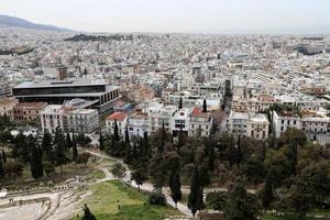 3 de abril de 2022. atenas es la capital de la grecia moderna y el centro de la antigua civilización griega. foto