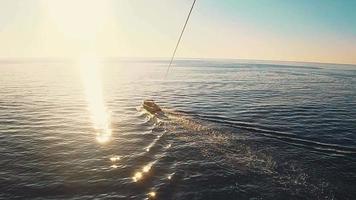 Parasailing gopro action camera footage video