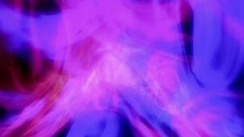fractal licht vormt rimpeling en glans - loop video