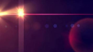 etéreo arco-íris flares prisma flares de luz do arco-íris sobreposição em fundo preto video