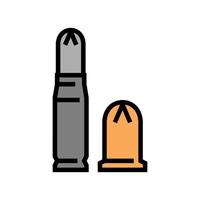 bullet types color icon vector illustration