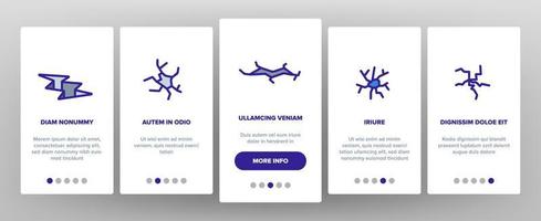 Crack Things Onboarding Icons Set Vector