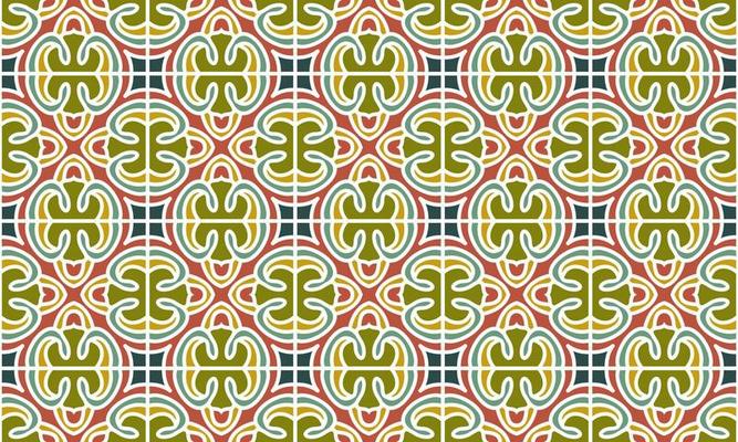 ethnic pattern mandala background