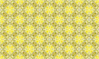 gold ethnic background pattern vector