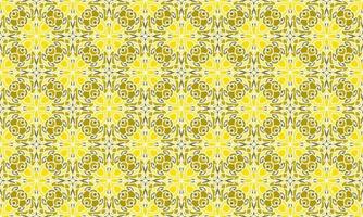 gold ethnic background pattern vector