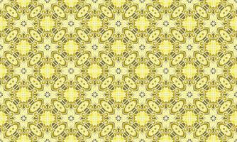 gold ethnic background pattern vector