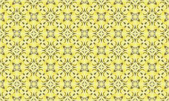 gold ethnic background pattern vector