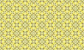 gold ethnic background pattern vector