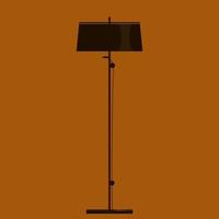 Flat illustration decorative lamp vector