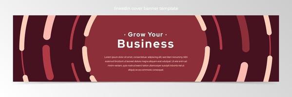 Modern abstract banner design template vector