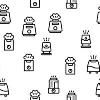 Different Humidifier Seamless Pattern vector