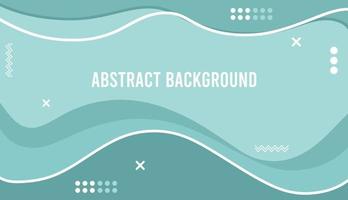 Flat geometric background with blue color and copy space vector