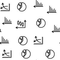 gráfico vectorial de patrones sin fisuras vector