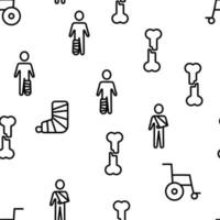 Fracture Vector Seamless Pattern